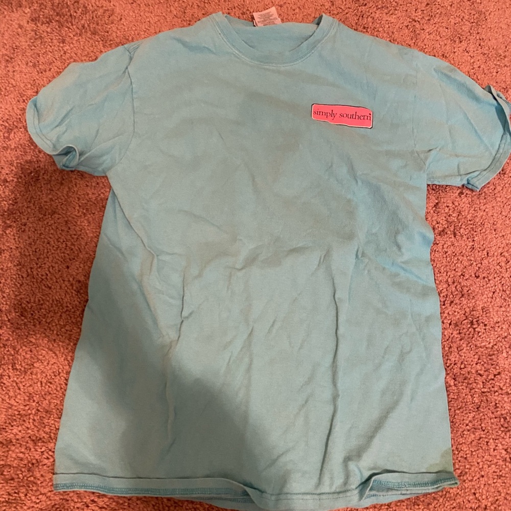 Teal Simply Southern shirt